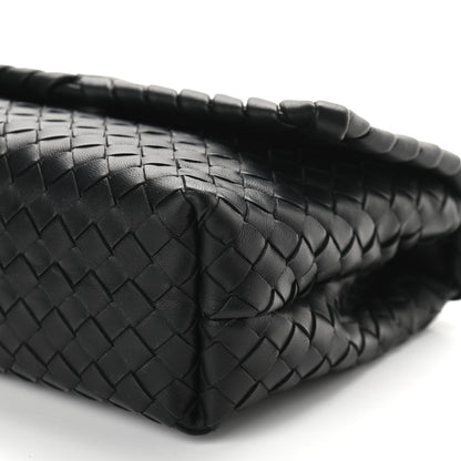 Bottega Veneta Nappa Intrecciato Baby Olimpia Shoulder Bag Black 8 of 8