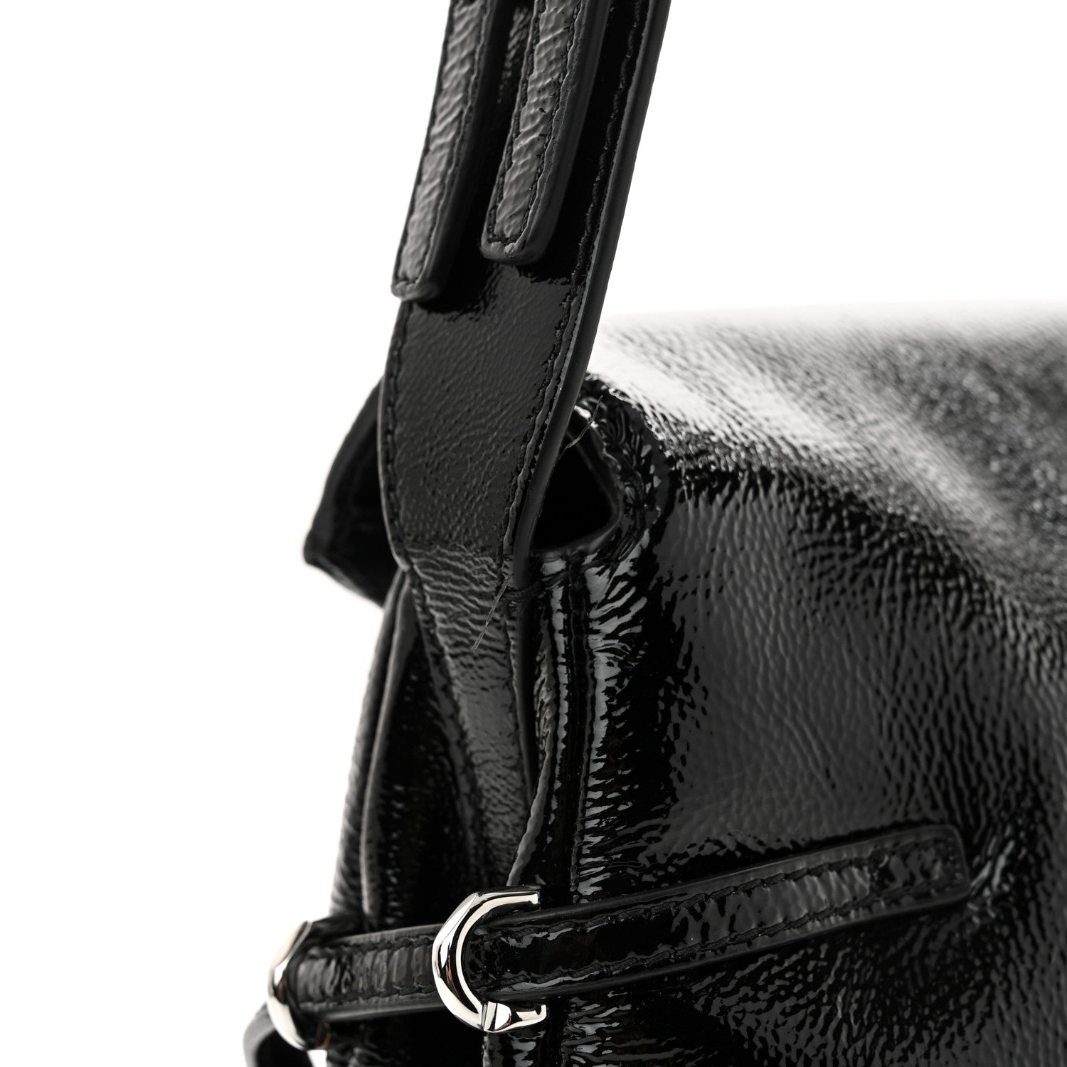 Givenchy Patent Calfskin Small P'tit Voyou Bag Black 10 of 10