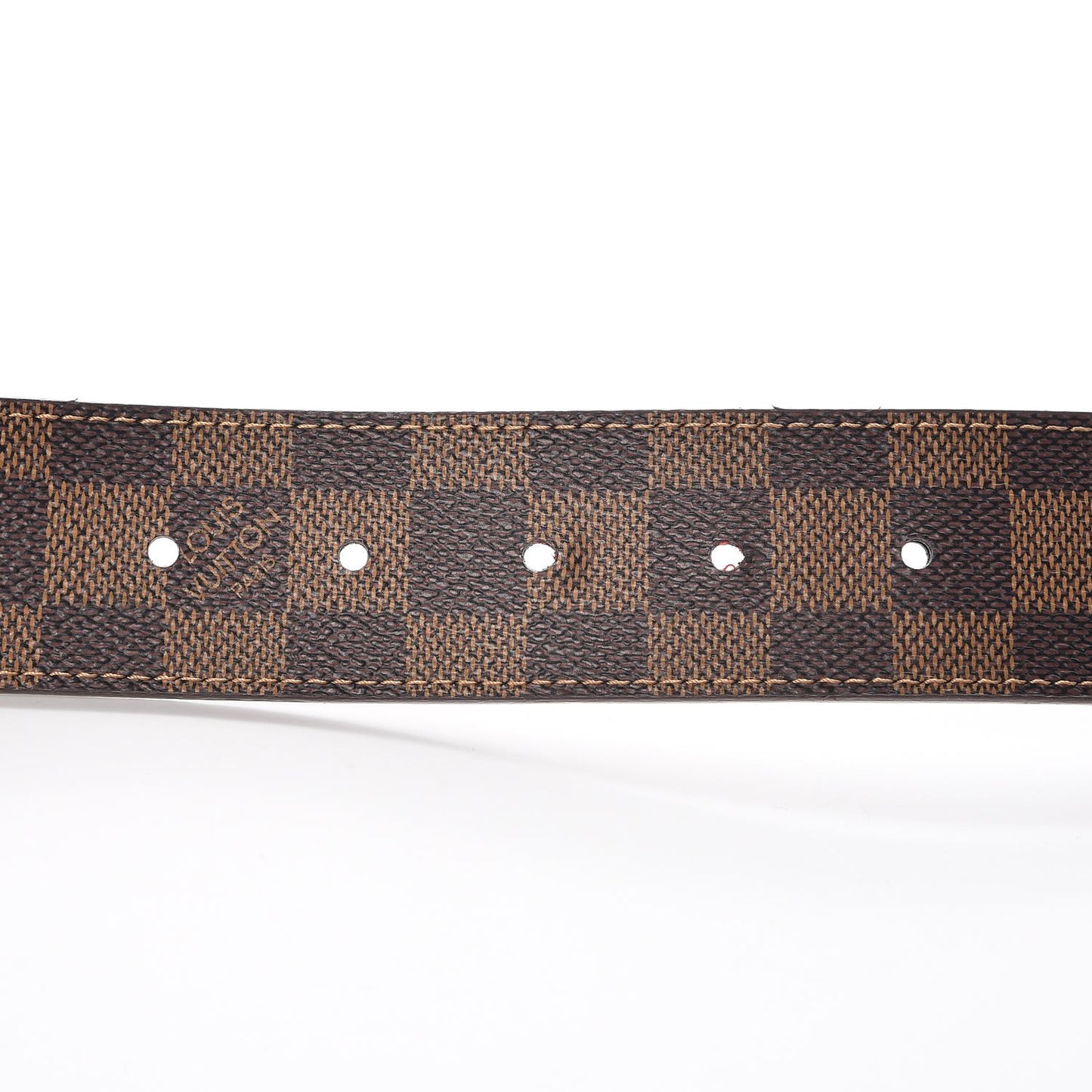 Damier Ebene 40mm LV Initiales Belt 95 38