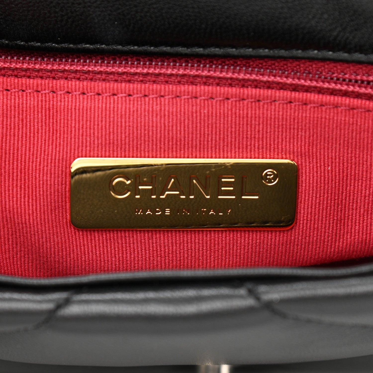 Chanel Lambskin Quilted Medium Chanel 19 Flap Black 6 of 10