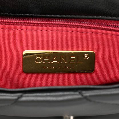 Chanel Lambskin Quilted Medium Chanel 19 Flap Black 6 of 10