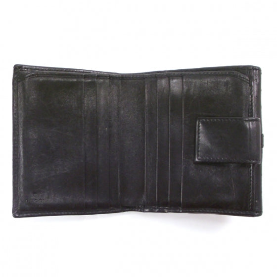 Leather Perforated Britt Wallet