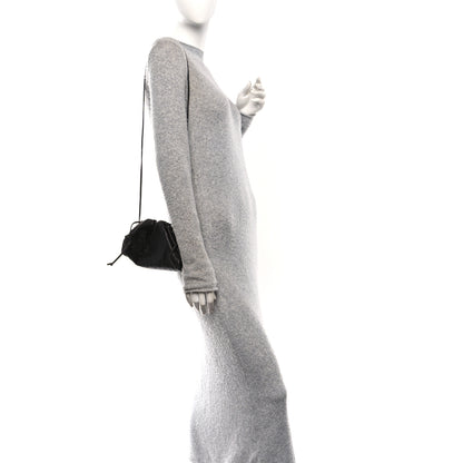 Bottega Veneta Ostrich The Mini Pouch Fondente 2 of 11
