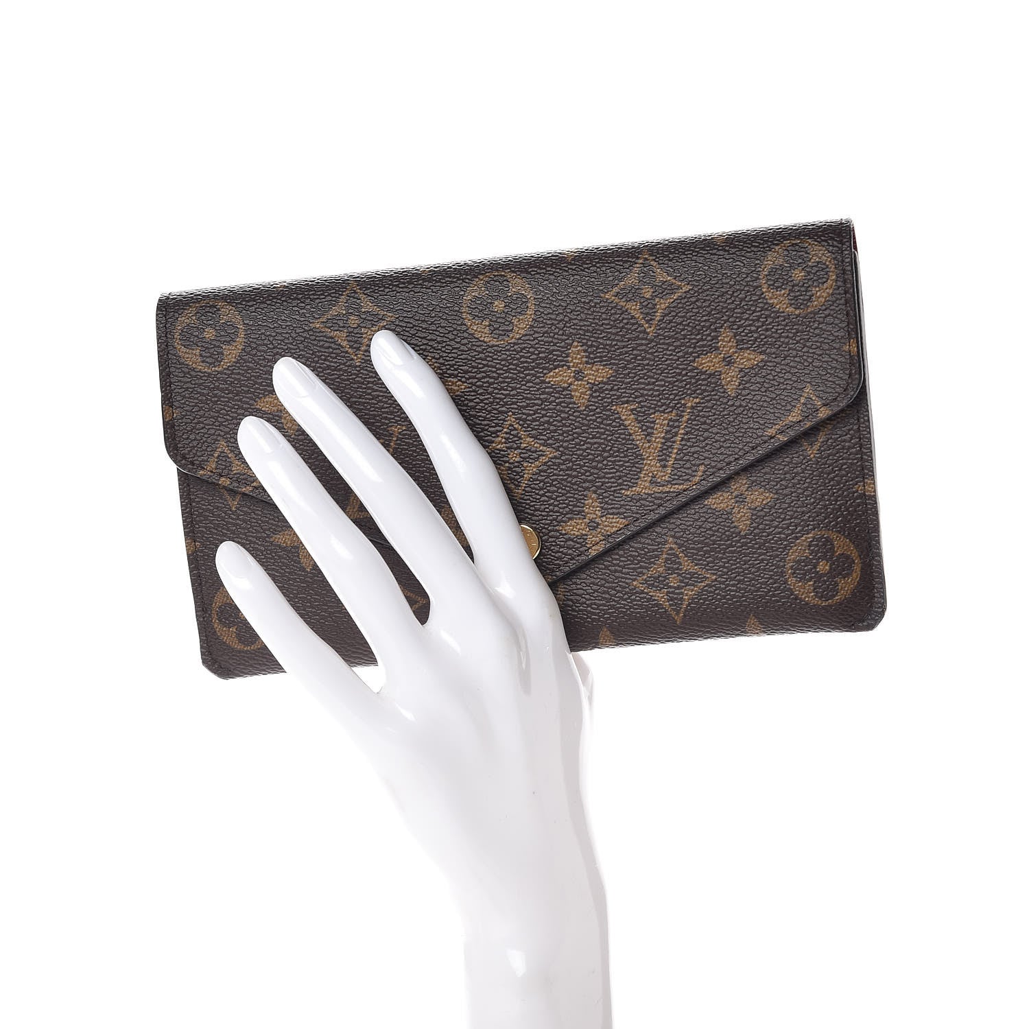 Louis Vuitton Monogram Jeanne Wallet Fuchsia 2 of 9