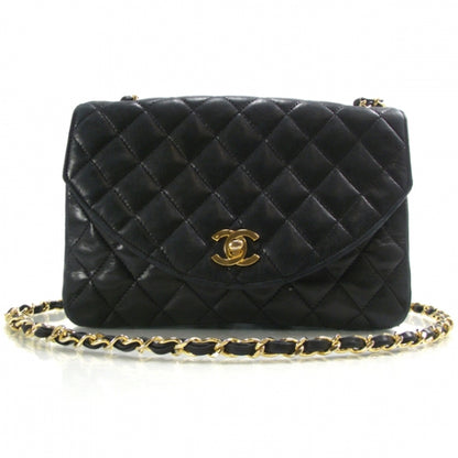 Chanel Lambskin Quilted Small Flap Navy 1 of 14