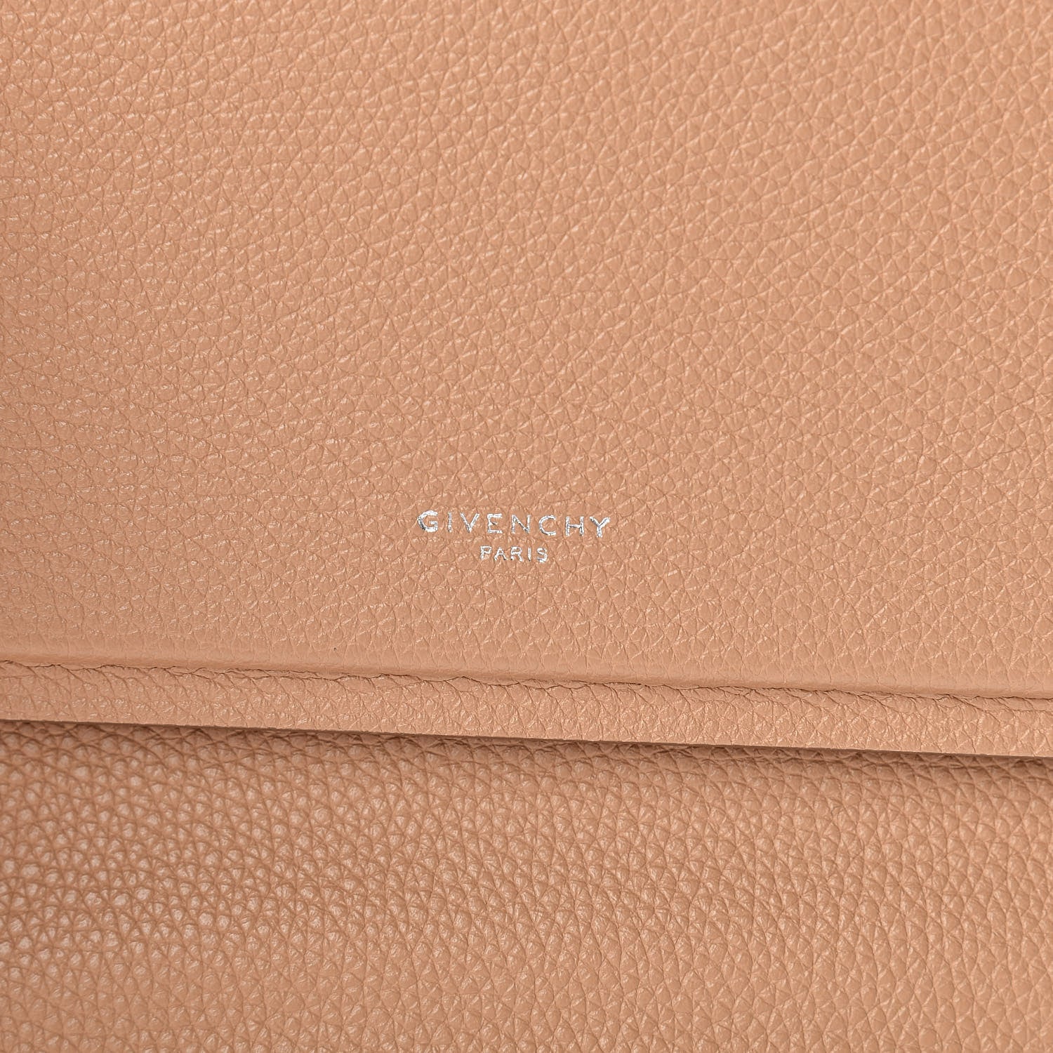 Givenchy Grained Calfskin Medium Horizon Satchel Beige 7 of 15