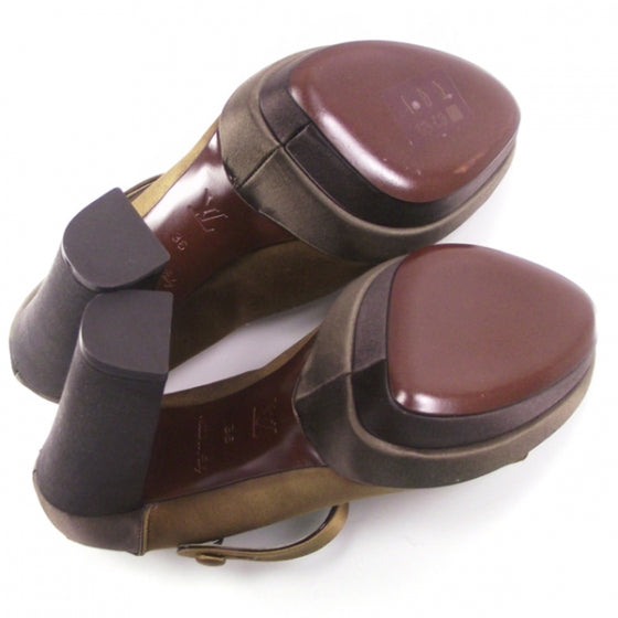 Louis Vuitton Satin Open Toe Strappy Heels 36 4 of 7