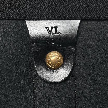 Louis Vuitton Epi Keepall 55 Black 7 of 17