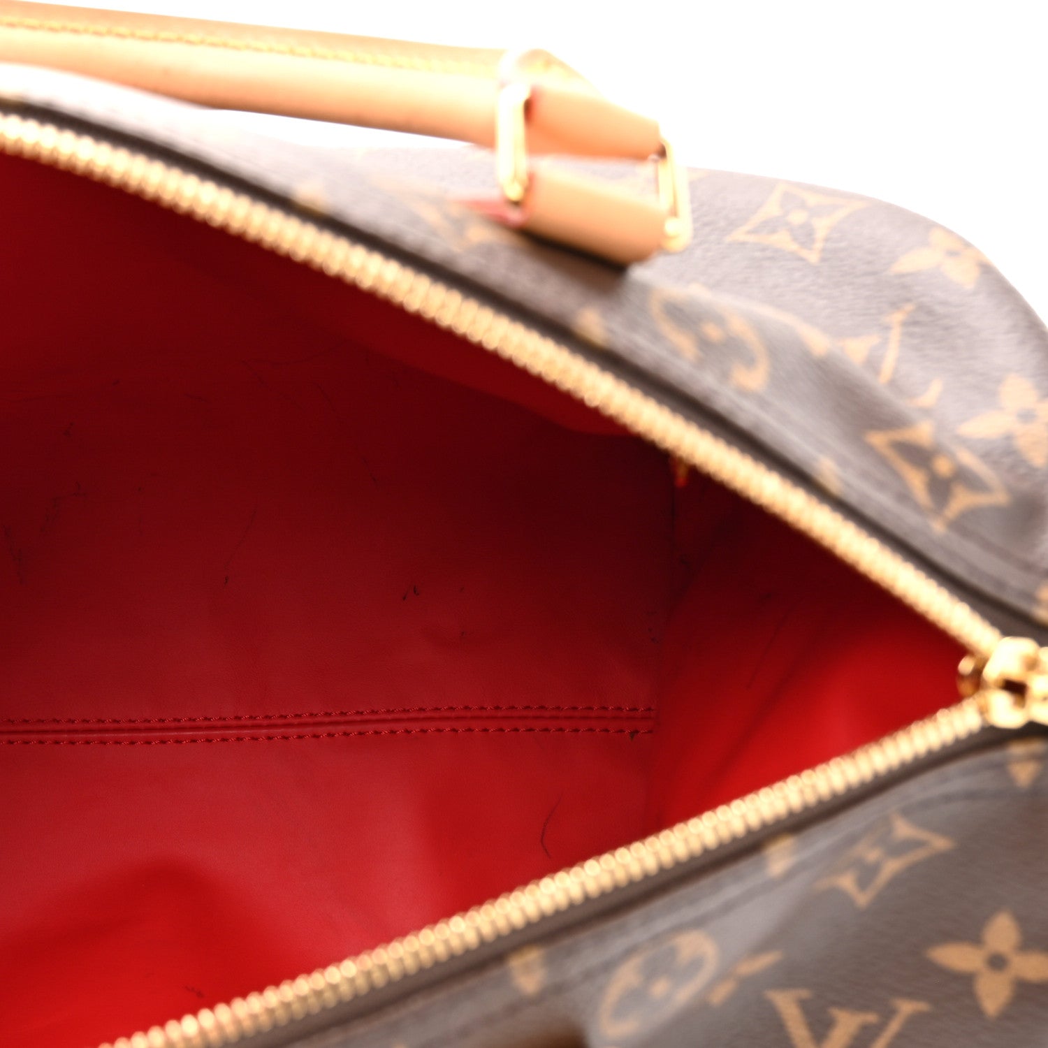 Louis Vuitton Monogram Speedy Soft 30 Crafty Red 5 of 17