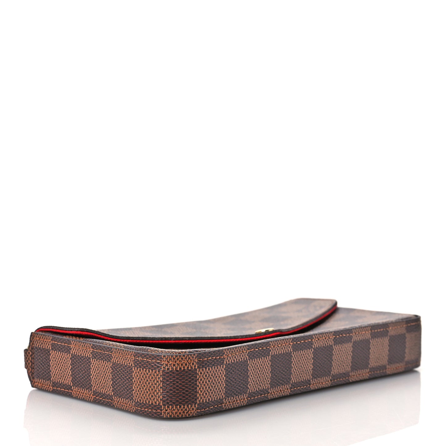 Damier Ebene Pochette Felicie Chain Wallet