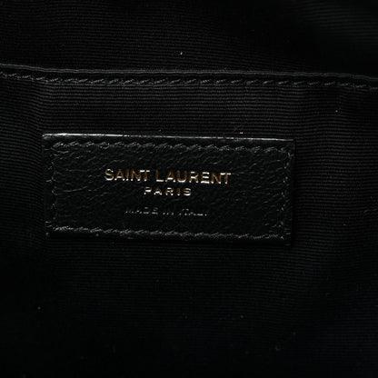 Saint Laurent Suede Matelasse Monogram Lou Camera Bag Cinnamon 6 of 9
