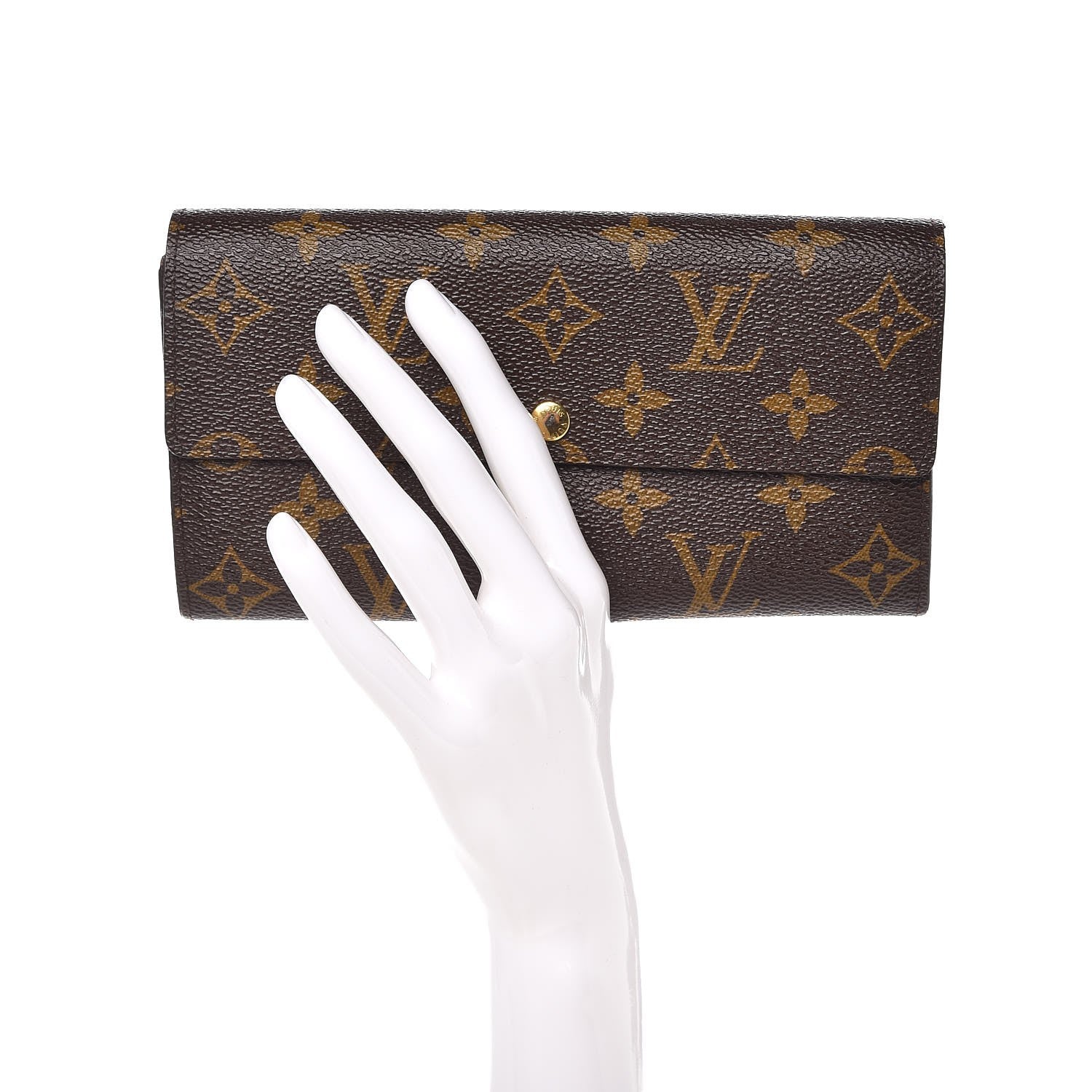 Louis Vuitton Monogram Sarah Wallet 2 of 9