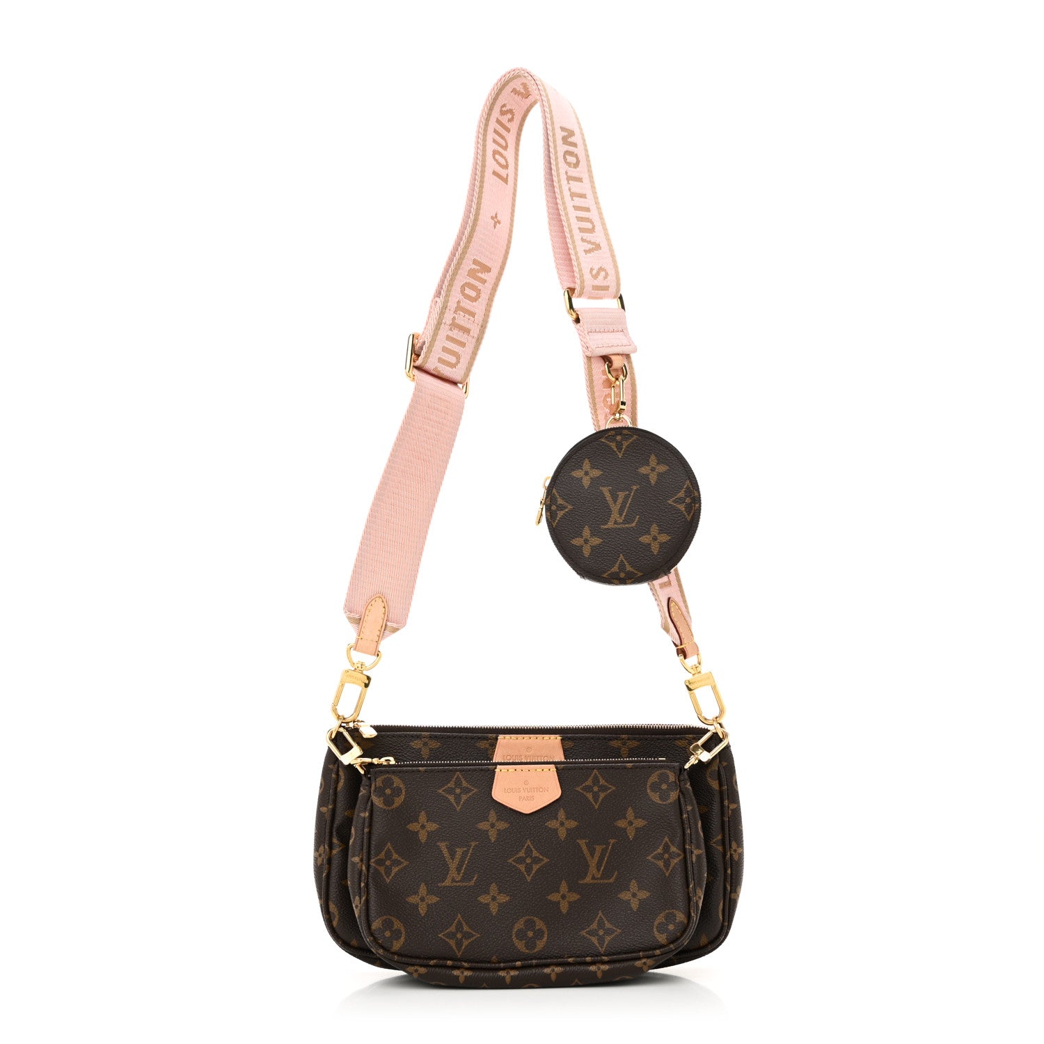 Louis Vuitton Monogram Multi Pochette Accessories Rose Clair 1 of 10