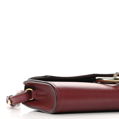 Chloe Suede Calfskin Mini Faye Shoulder Bag Plum Purple 8 of 9