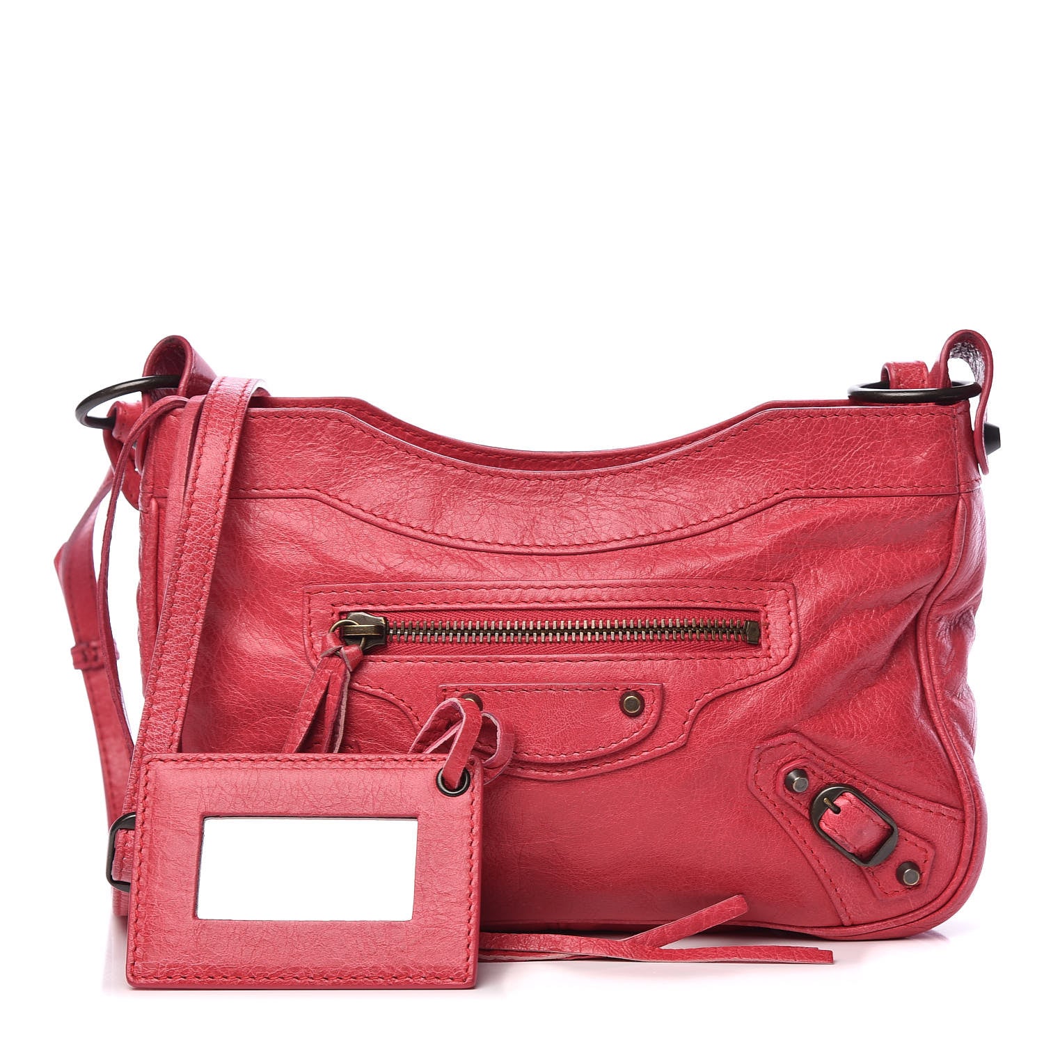 Balenciaga Agneau Classic Hardware Hip Rose Thulian 1 of 12