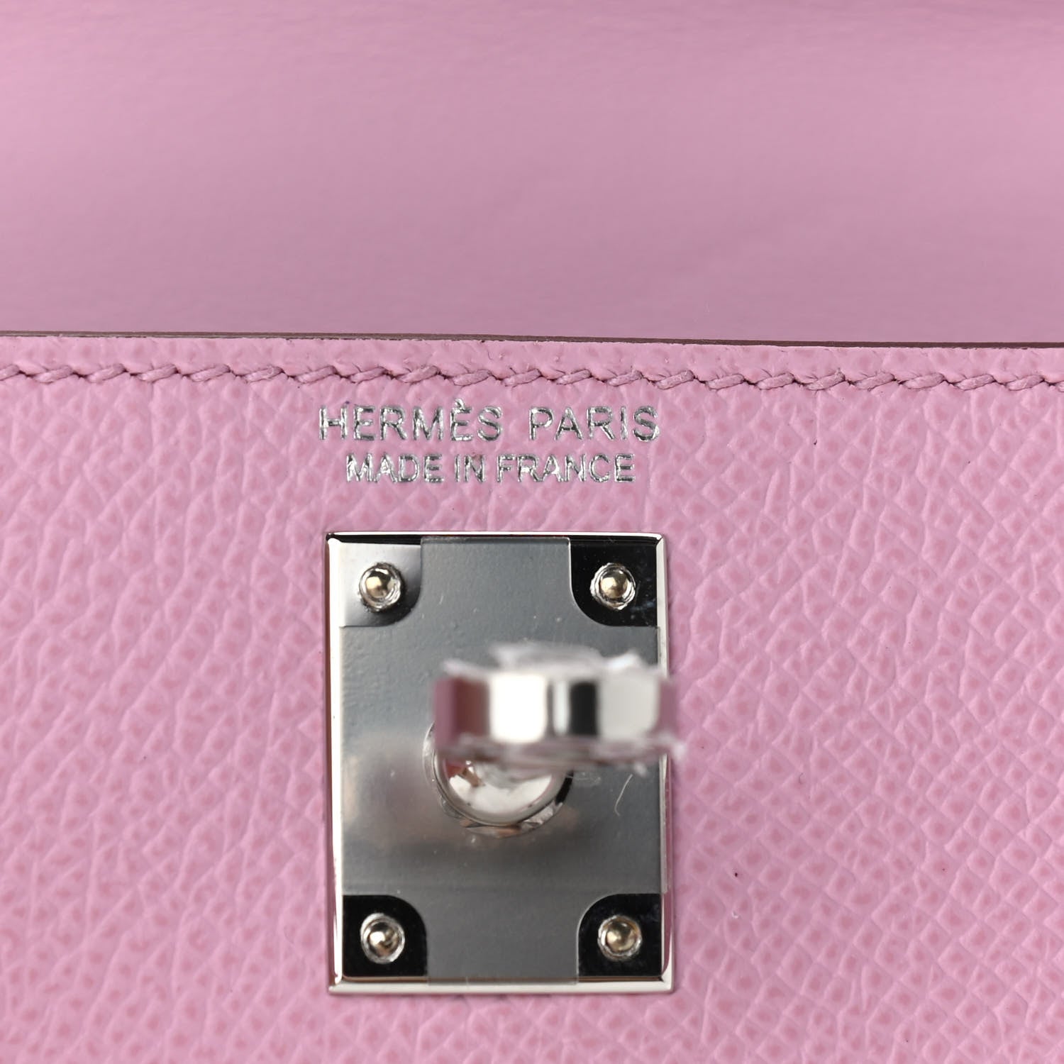 Hermes Epsom Mini Kelly Sellier 20 Mauve Sylvestre 6 of 9