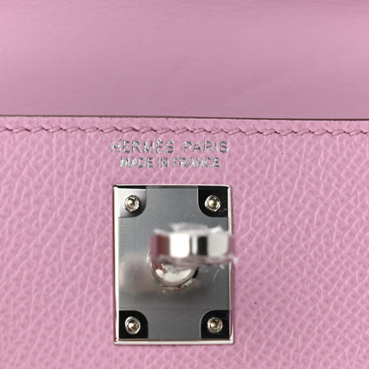 Hermes Epsom Mini Kelly Sellier 20 Mauve Sylvestre 6 of 9