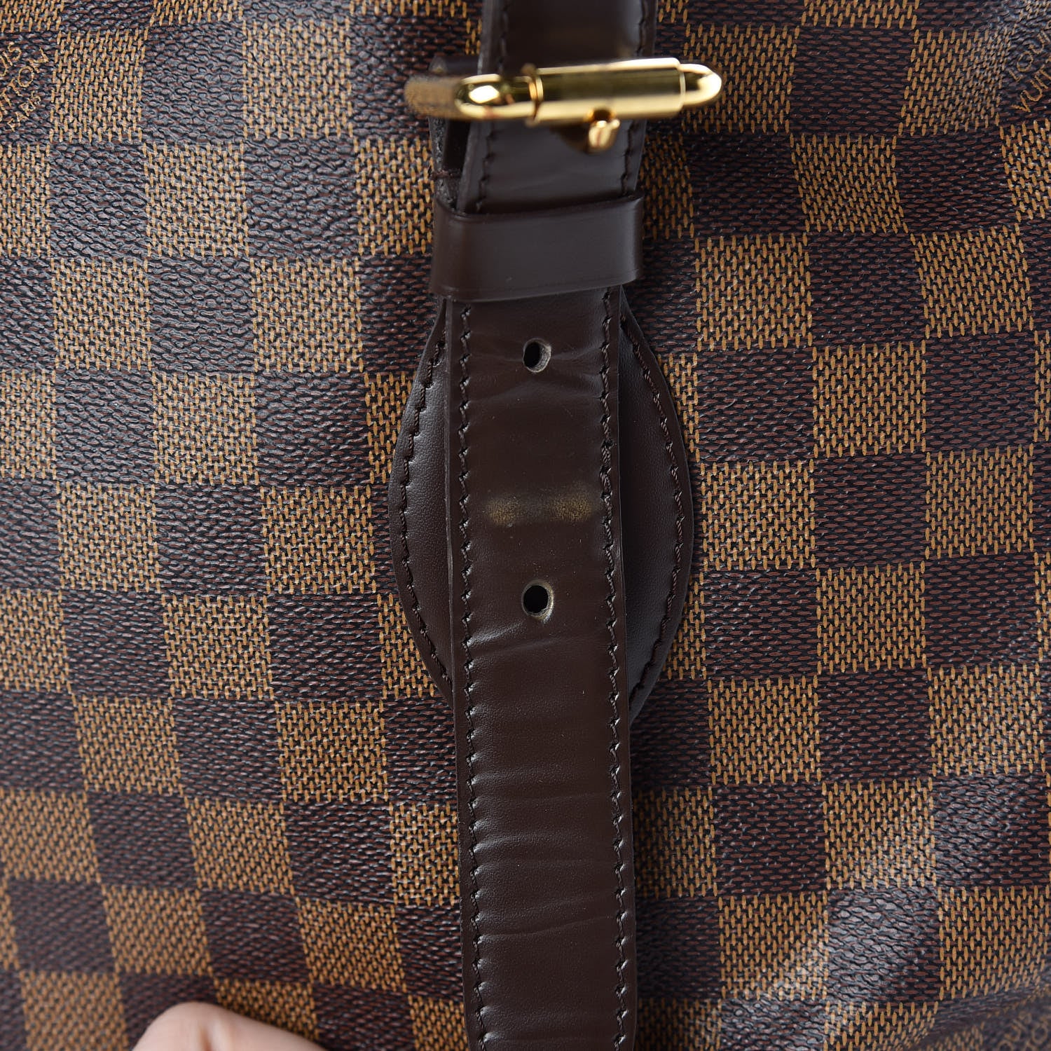 Louis Vuitton Damier Ebene Hampstead MM 16 of 19