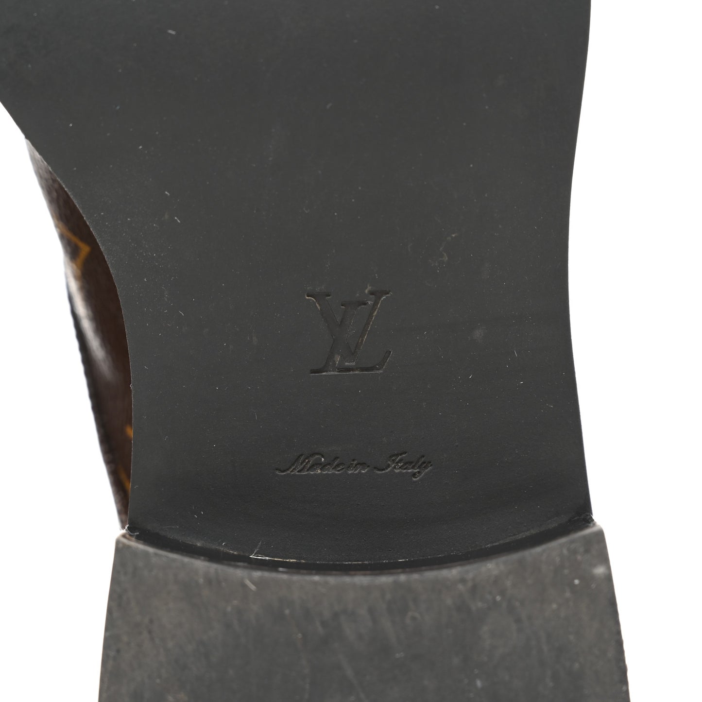 Calfskin Monogram Wonderland Flat Ranger Boots 37.5 Black