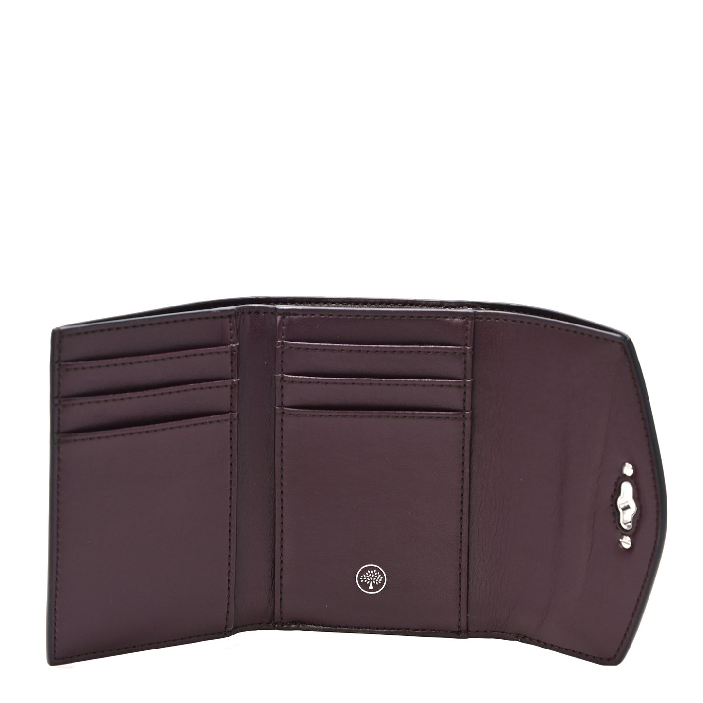 Classic Grain Small Darley Wallet Black