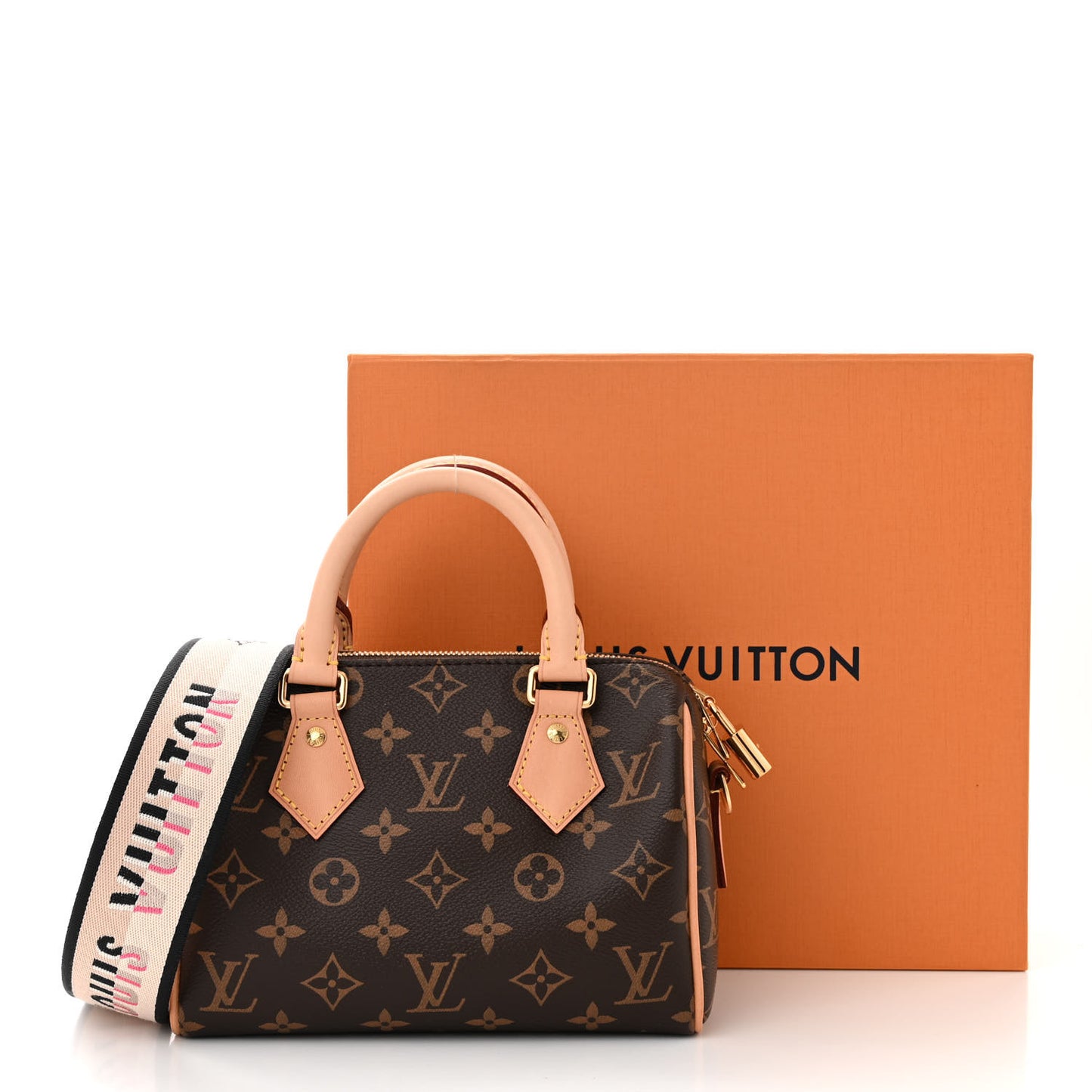 Monogram Speedy Bandouliere 20 Black