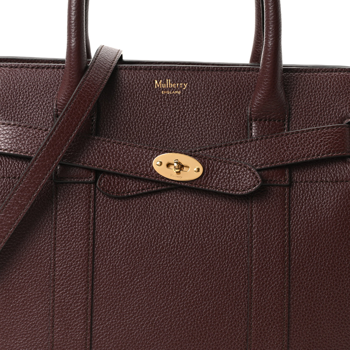 Small Classic Grain Small Zipped Bayswater Oxblood