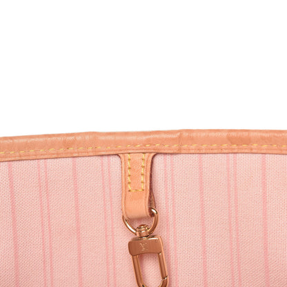 Louis Vuitton Damier Azur Neo Neverfull MM Rose Ballerine 11 of 24