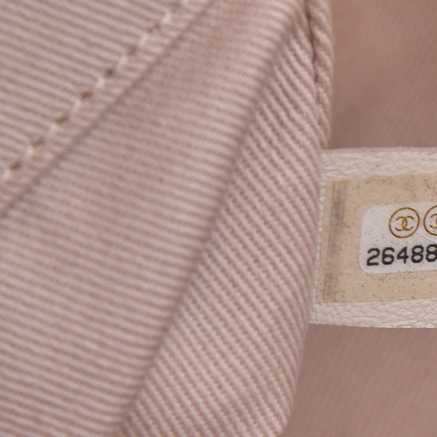 Chanel Canvas Large Deauville Tote Light Beige 8 of 17