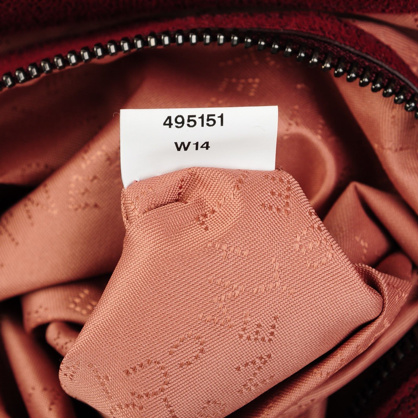 Stella McCartney Shaggy Deer Falabella Fold Over Tote Wine 8 of 8