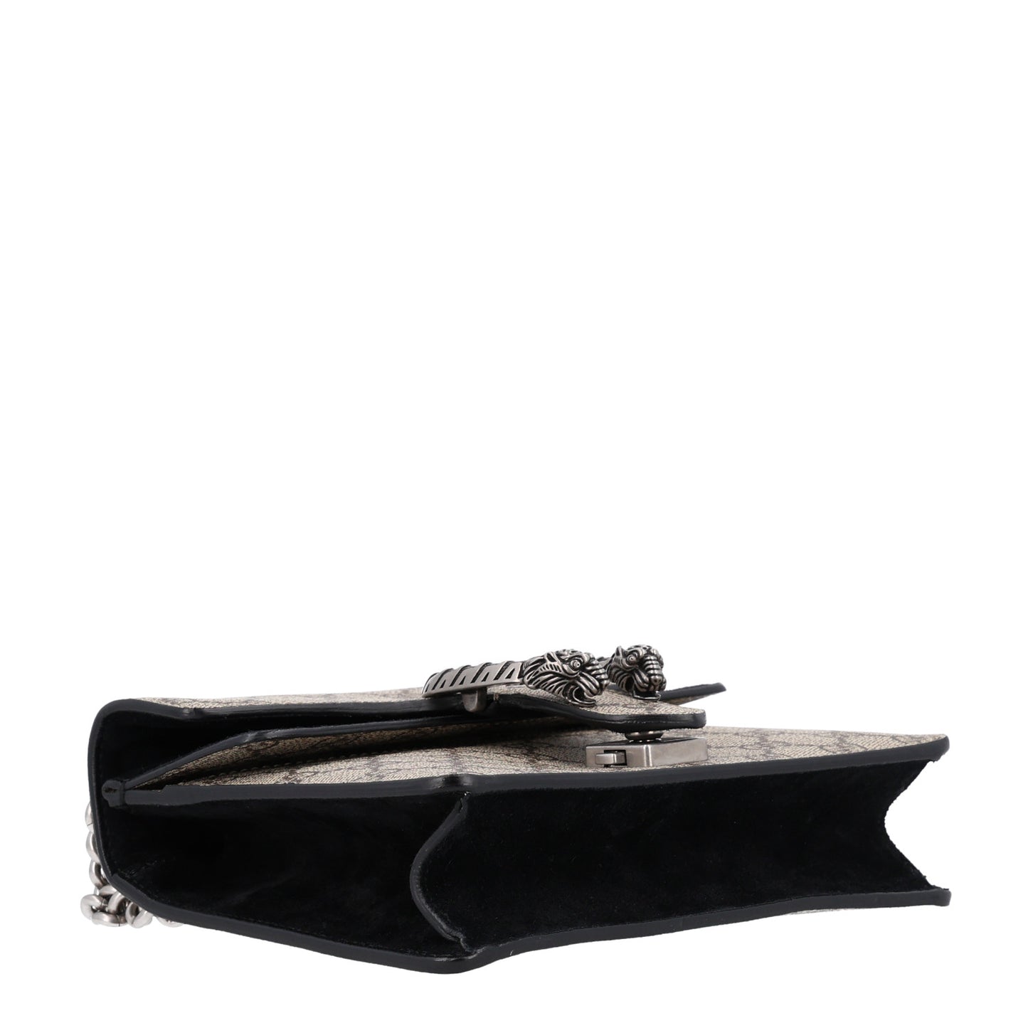 GG Supreme Monogram Mini Dionysus Shoulder Bag Black