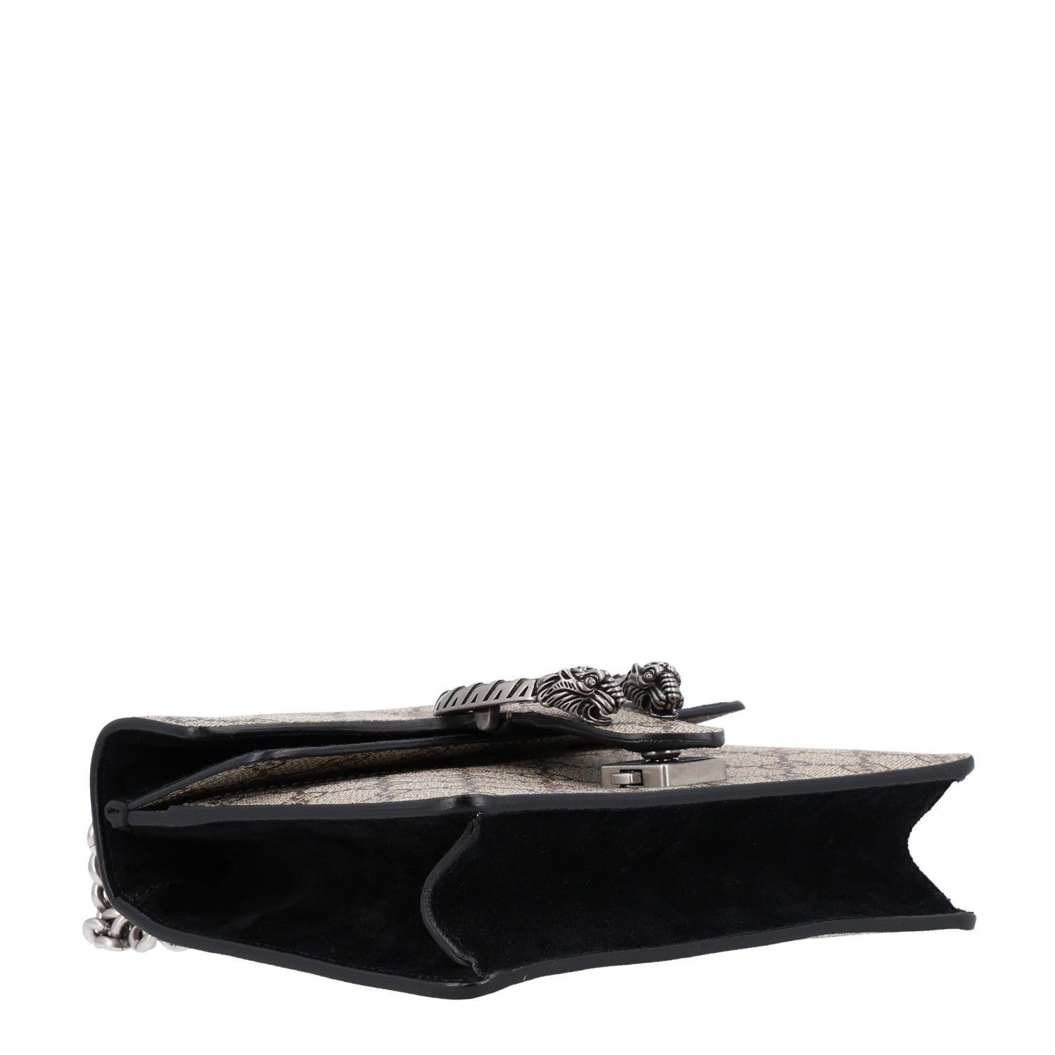 Gucci GG Supreme Monogram Mini Dionysus Shoulder Bag Black 3 of 9