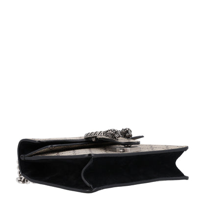 Gucci GG Supreme Monogram Mini Dionysus Shoulder Bag Black 3 of 9