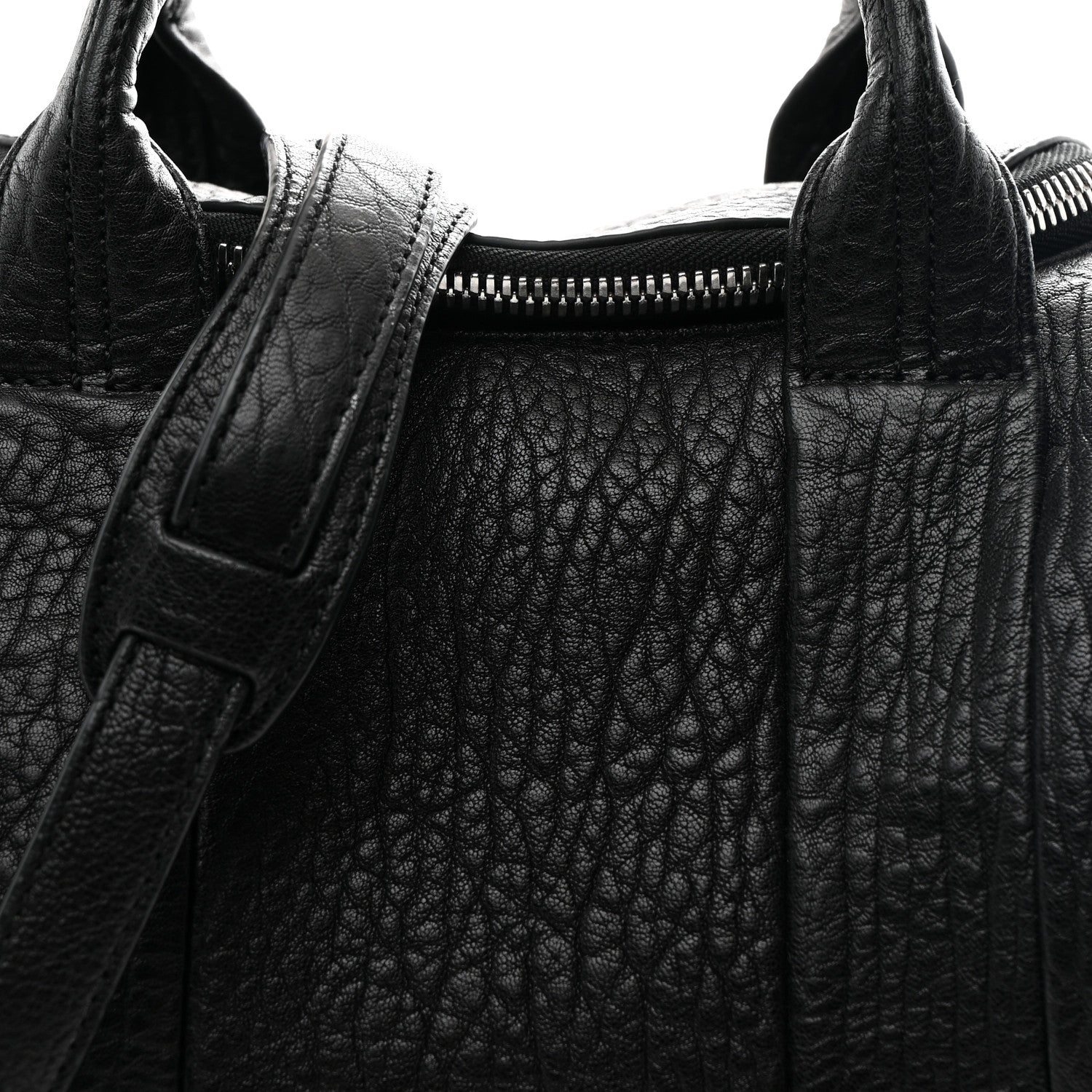 Alexander Wang Pebbled Lambskin Rockie Black Rhodium Hardware 7 of 9