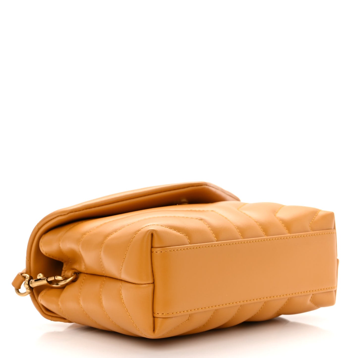 Calfskin Y Quilted Monogram Toy Loulou Crossbody Bag Cheddar