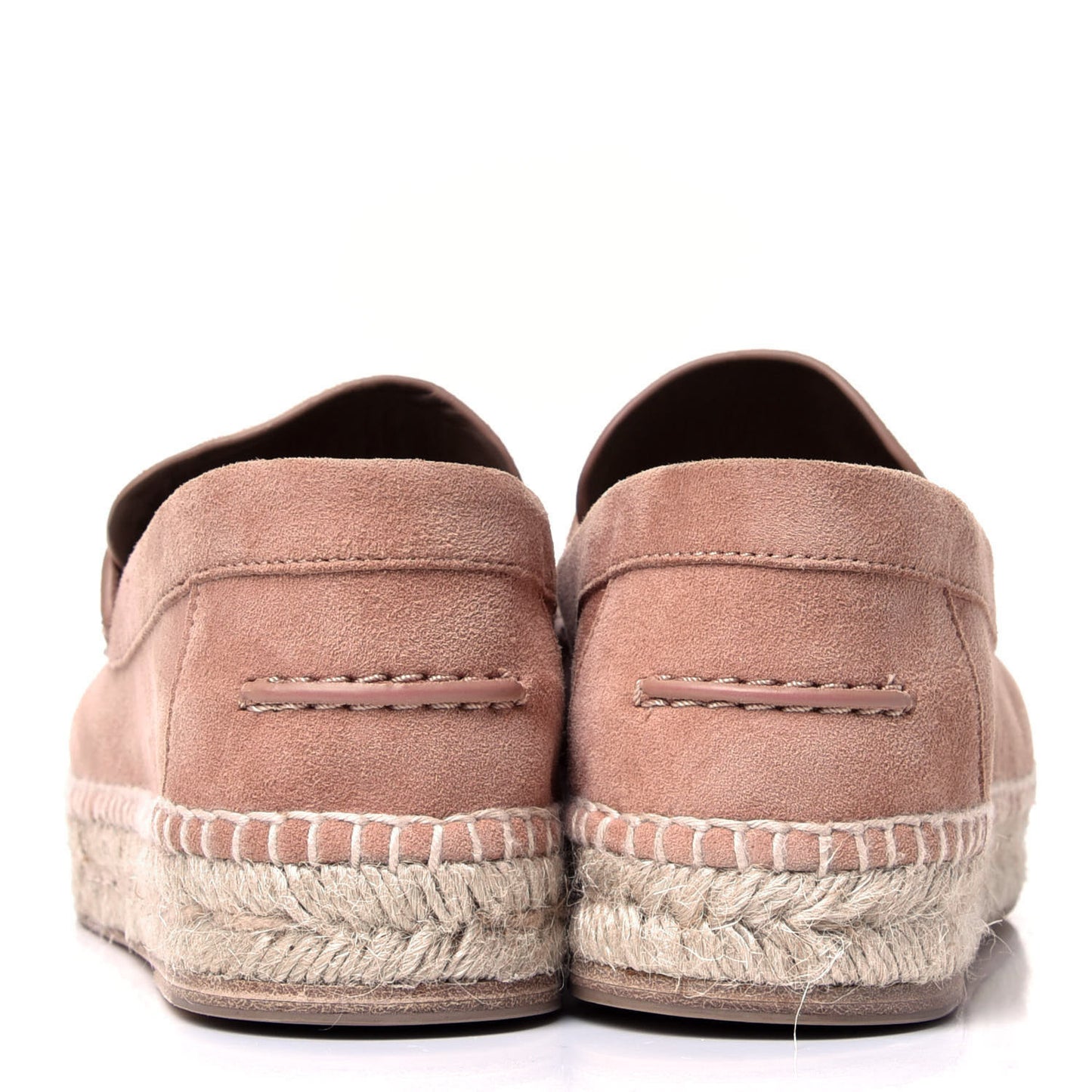 Suede Calfskin Womens Trip Espadrilles 37 Bois De Santal