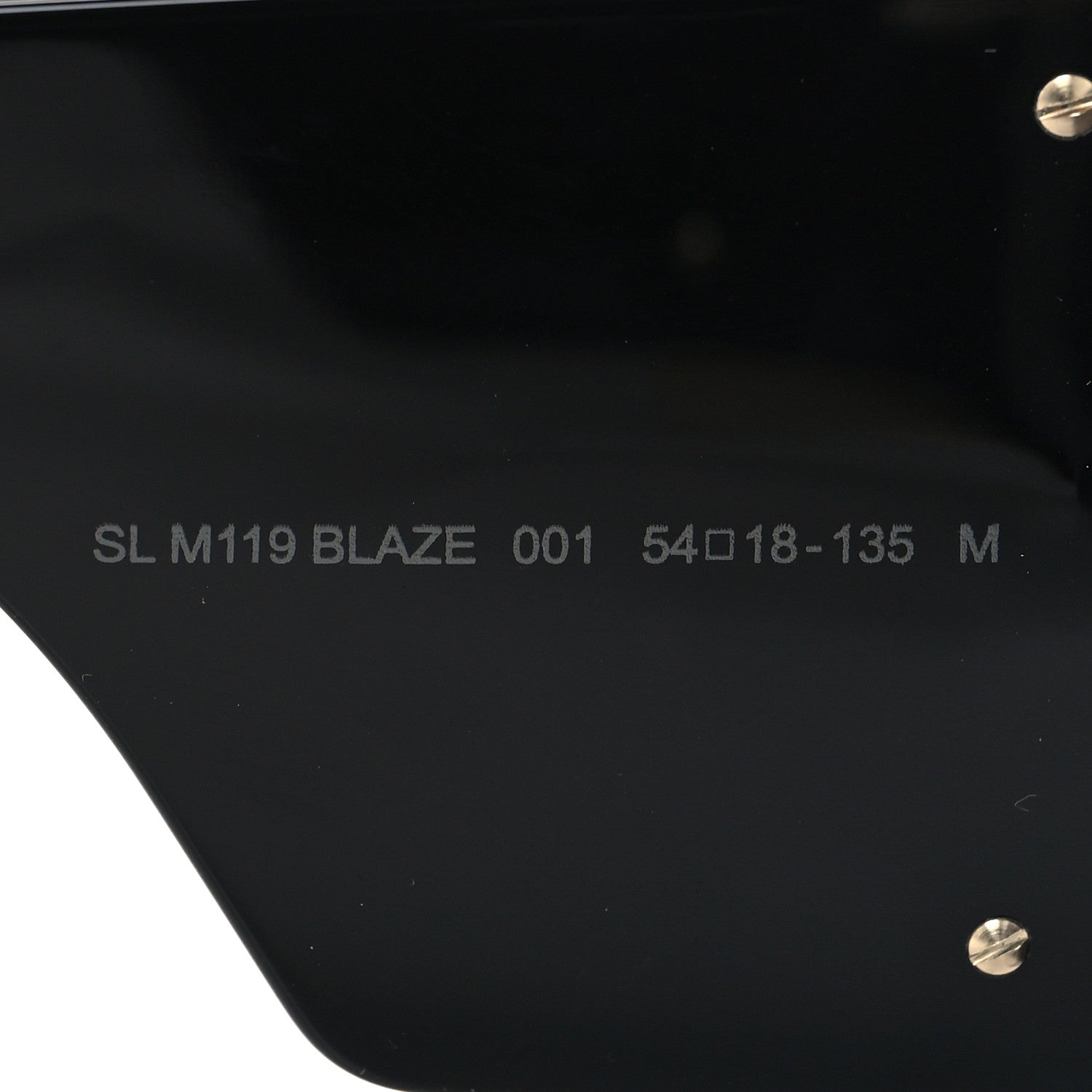 Saint Laurent Acetate Blaze Sunglasses SL M119 Black 7 of 8