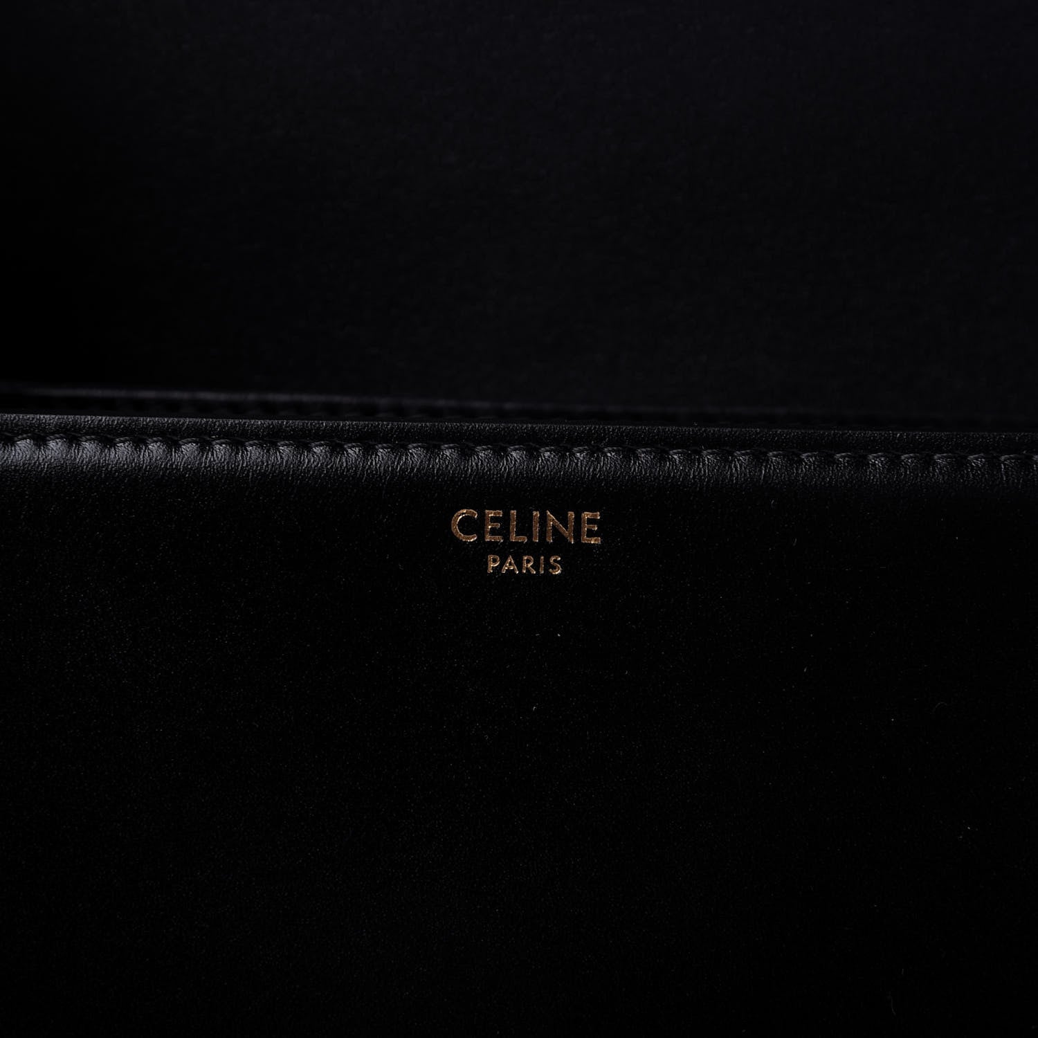 Celine Shiny Calfskin Nano Triomphe Black 8 of 8