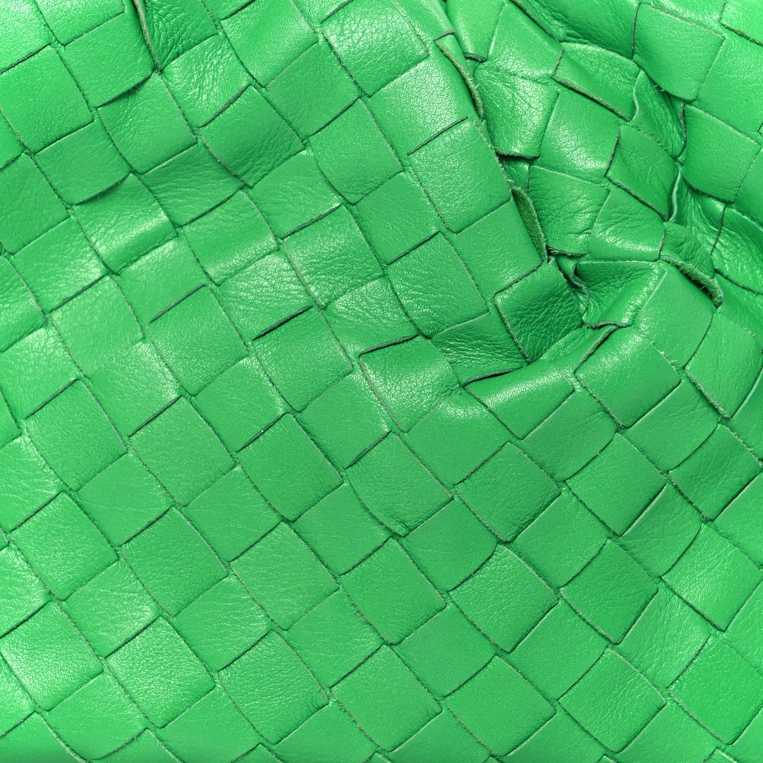 Bottega Veneta Nappa Intrecciato Teen Pouch Parakeet 9 of 11