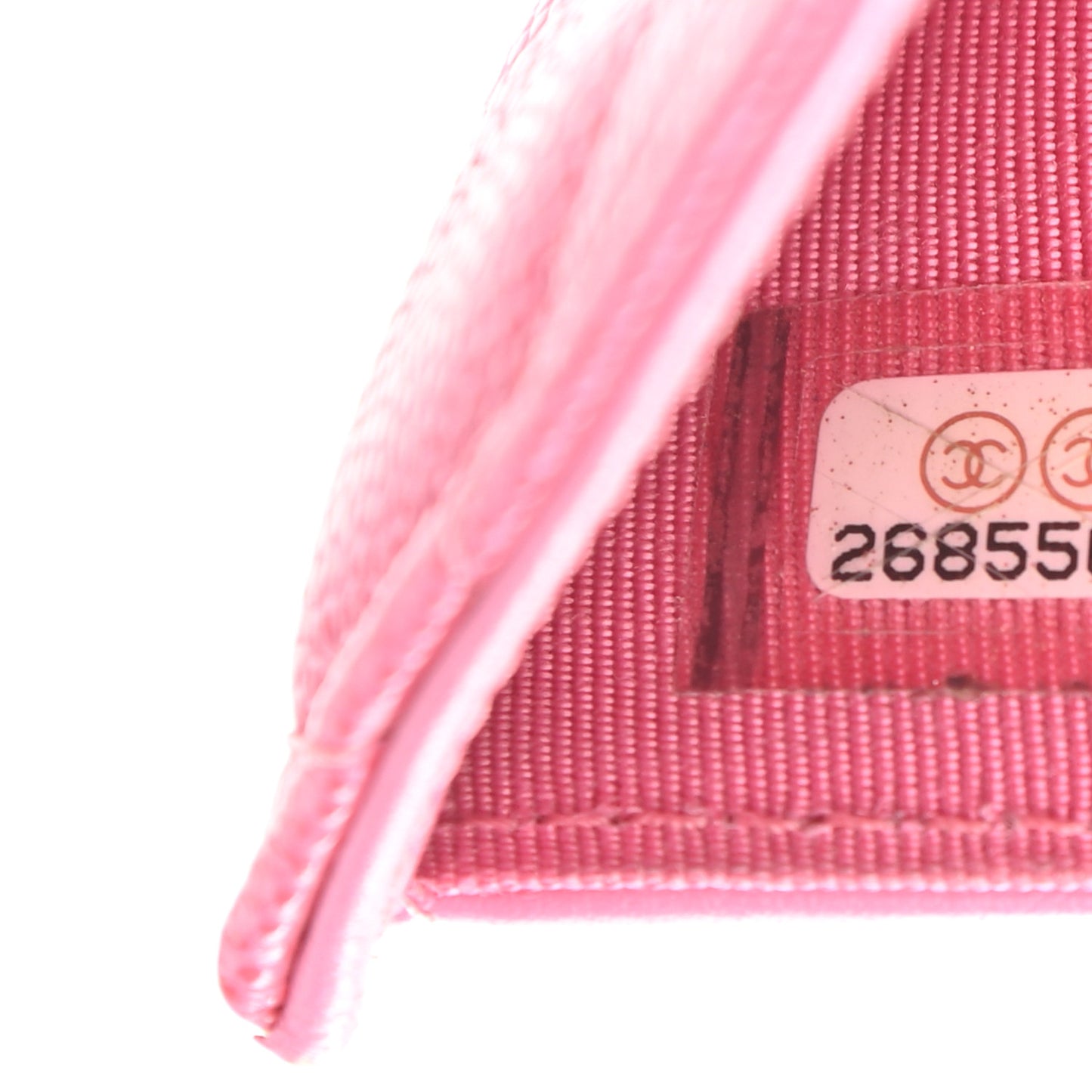 Caviar Quilted Medium Flap Wallet Pink
