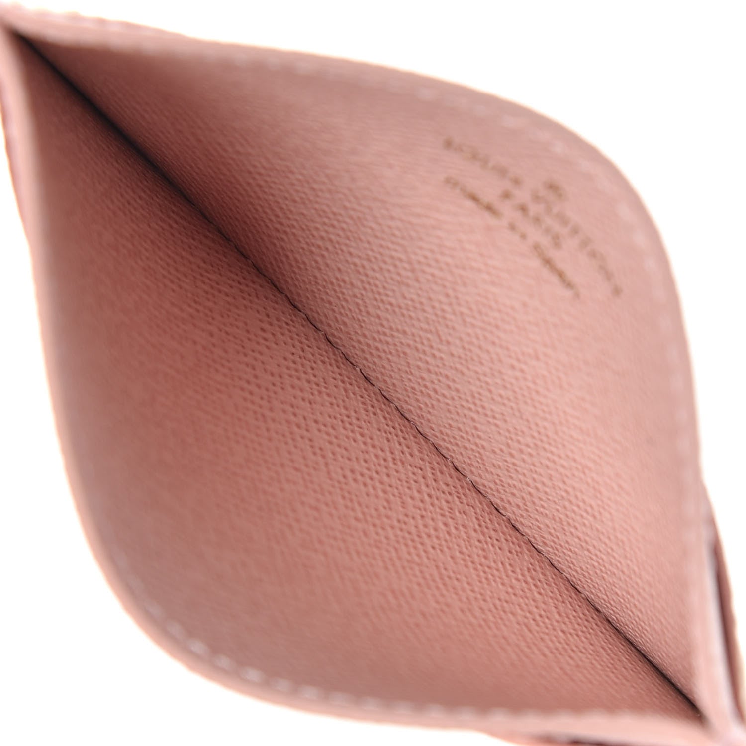 Louis Vuitton Damier Azur Daily Card Holder Rose Ballerine 5 of 7