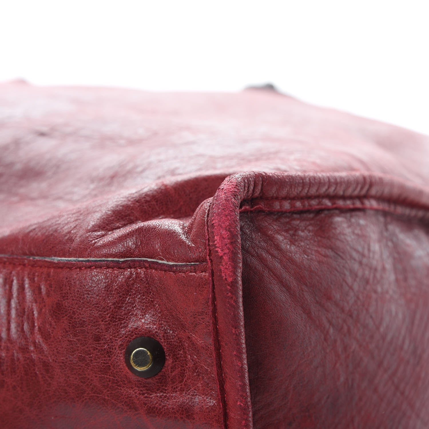 Balenciaga Agneau Classic Hardware Work Grenat 11 of 22