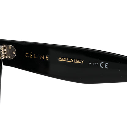 Celine Acetate Cat Eye Sunglasses CL40004I Havana Black 6 of 6
