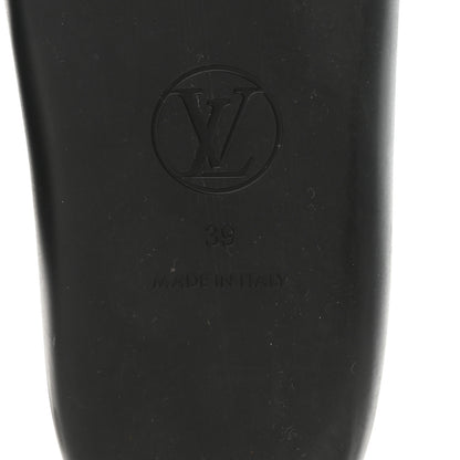 Louis Vuitton Monogram Sunbath Flat Mule Sandals 39 Black 7 of 9