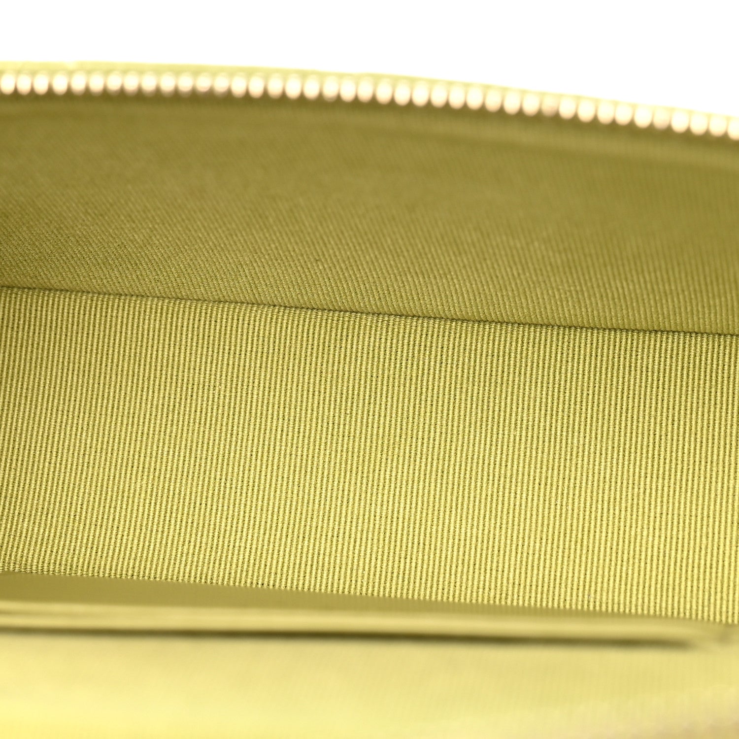 Chanel Caviar Quilted Top Handle Slim Vanity With Chain Khaki 4 of 10