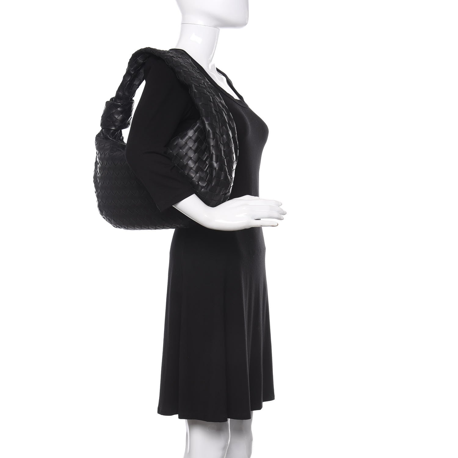 Bottega Veneta Nappa Intrecciato Medium Jodie Black 2 of 10