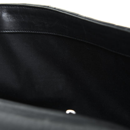 Chanel Washed Lambskin Maxi Take Away Flap Bag Black 15 of 23