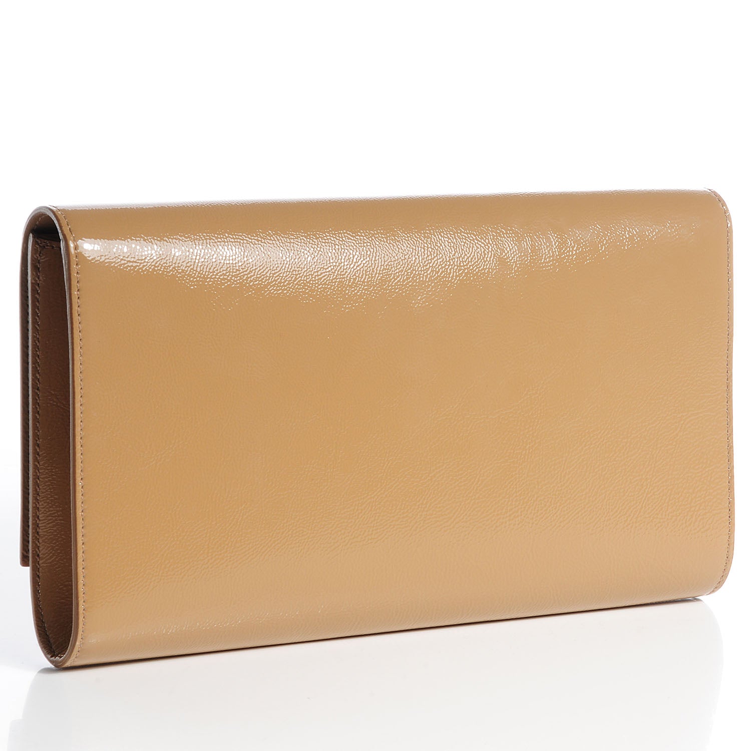 Saint Laurent Patent Leather Belle de Jour Clutch Nude 3 of 7