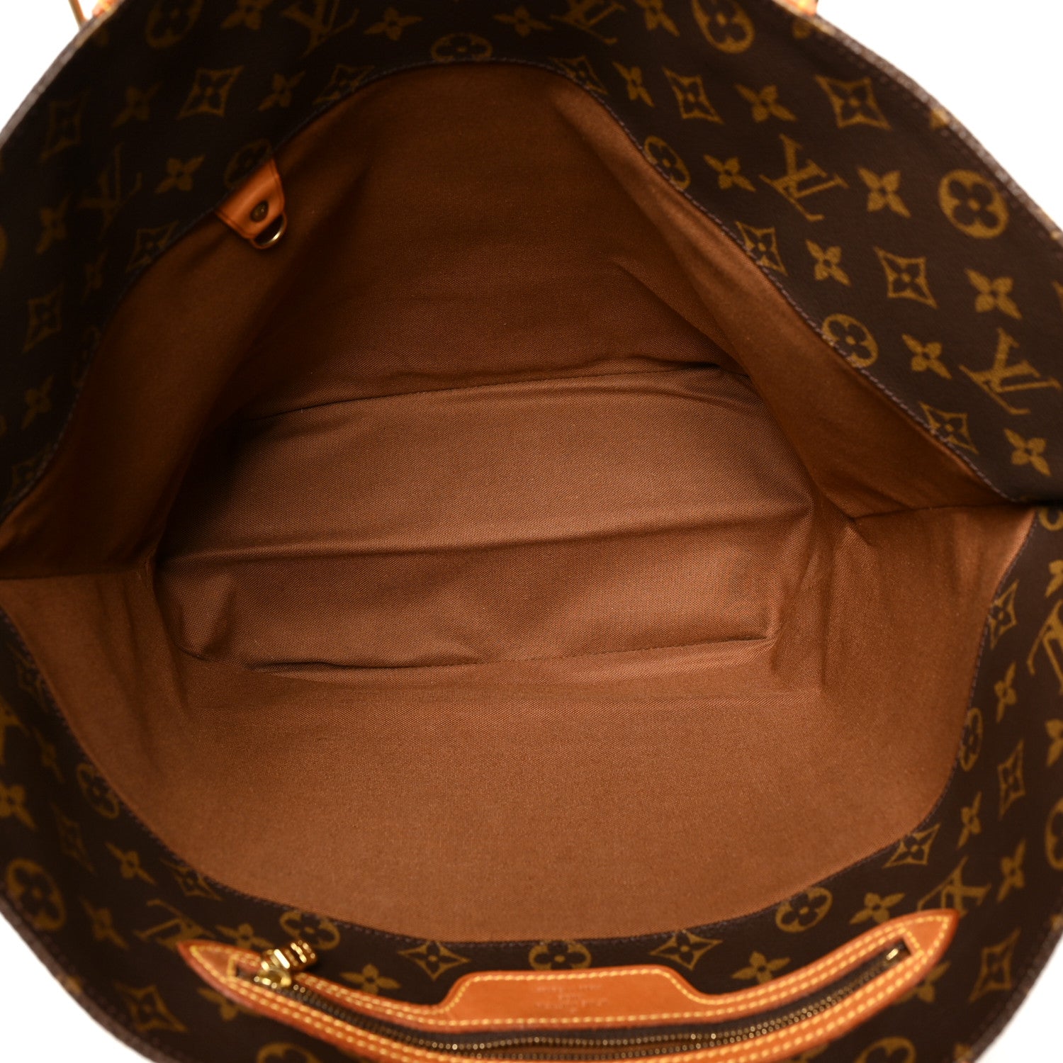 Louis Vuitton Monogram Sac Shopping Tote 4 of 8