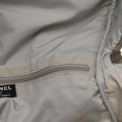 Chanel Nylon Sports Backpack Black White 11 of 18