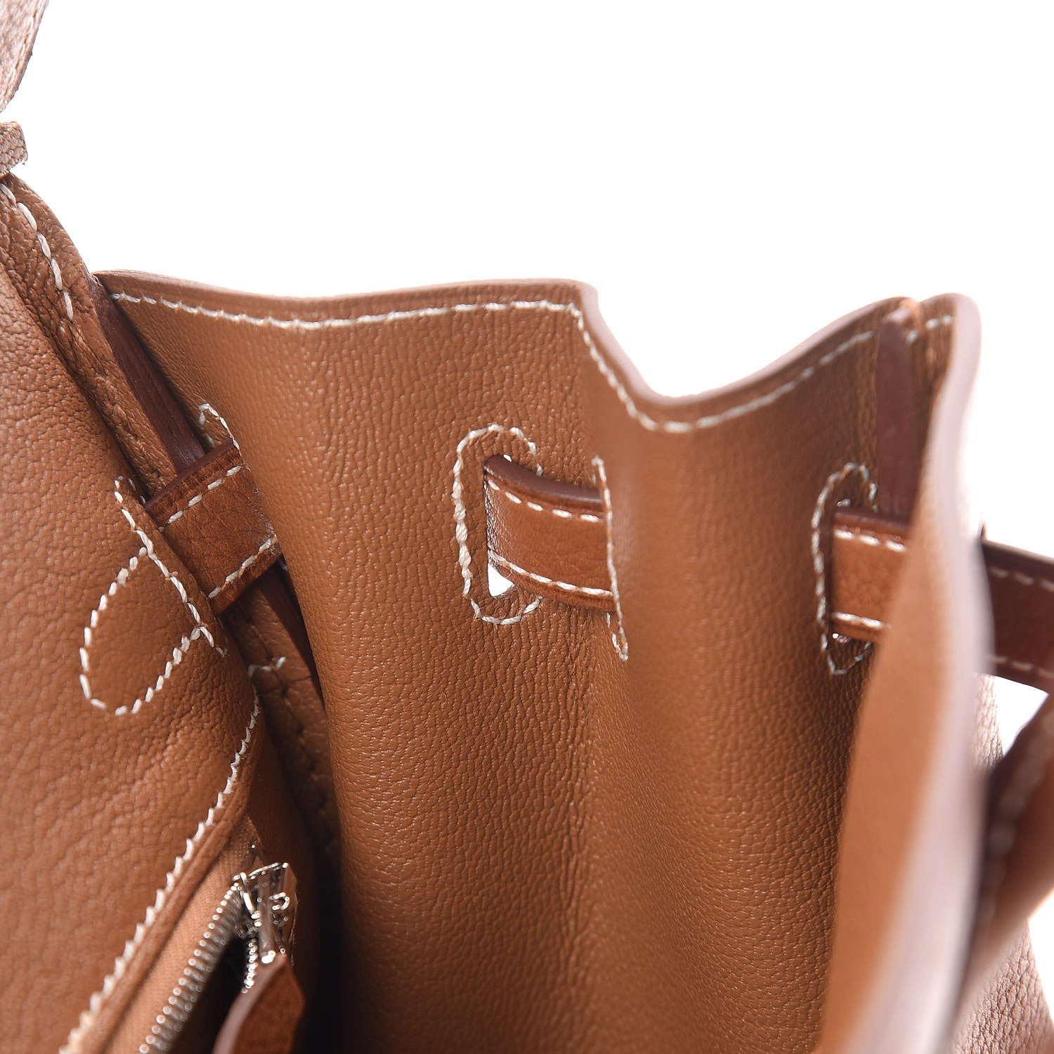 Hermes Natural Barenia Faubourg Birkin 25 Fauve 12 of 31